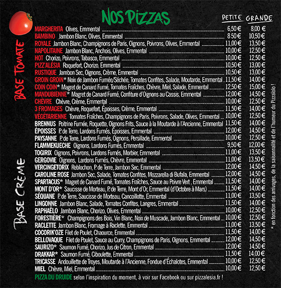 Menu Pizz'alésia-1
